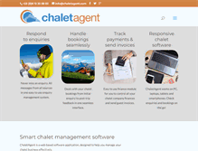 Tablet Screenshot of chaletagent.com